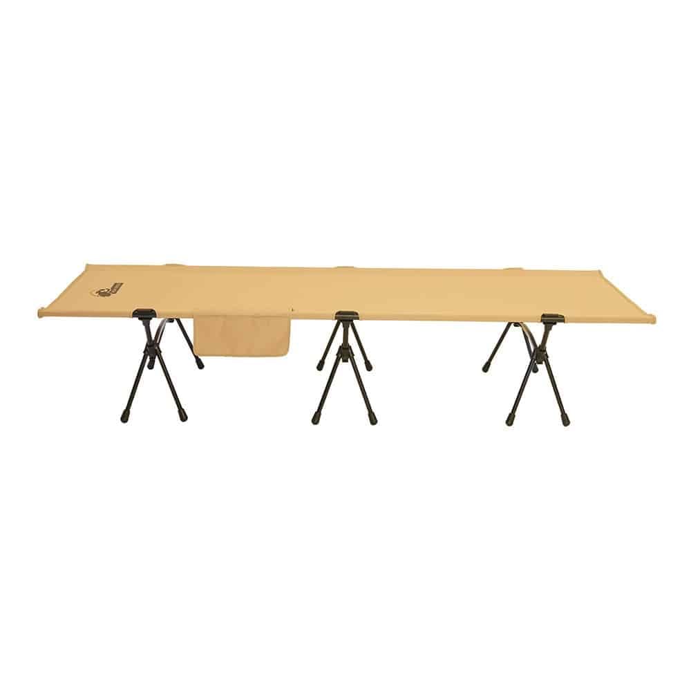 Bifrost camping cot, side view