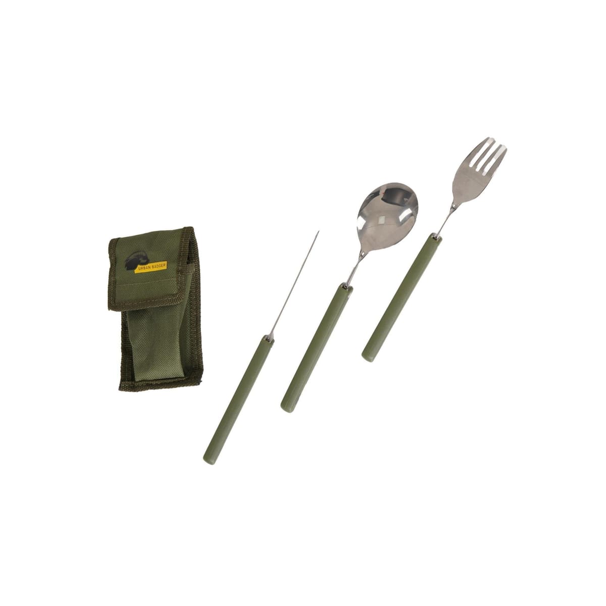 Fehu cutlery set with its pouch