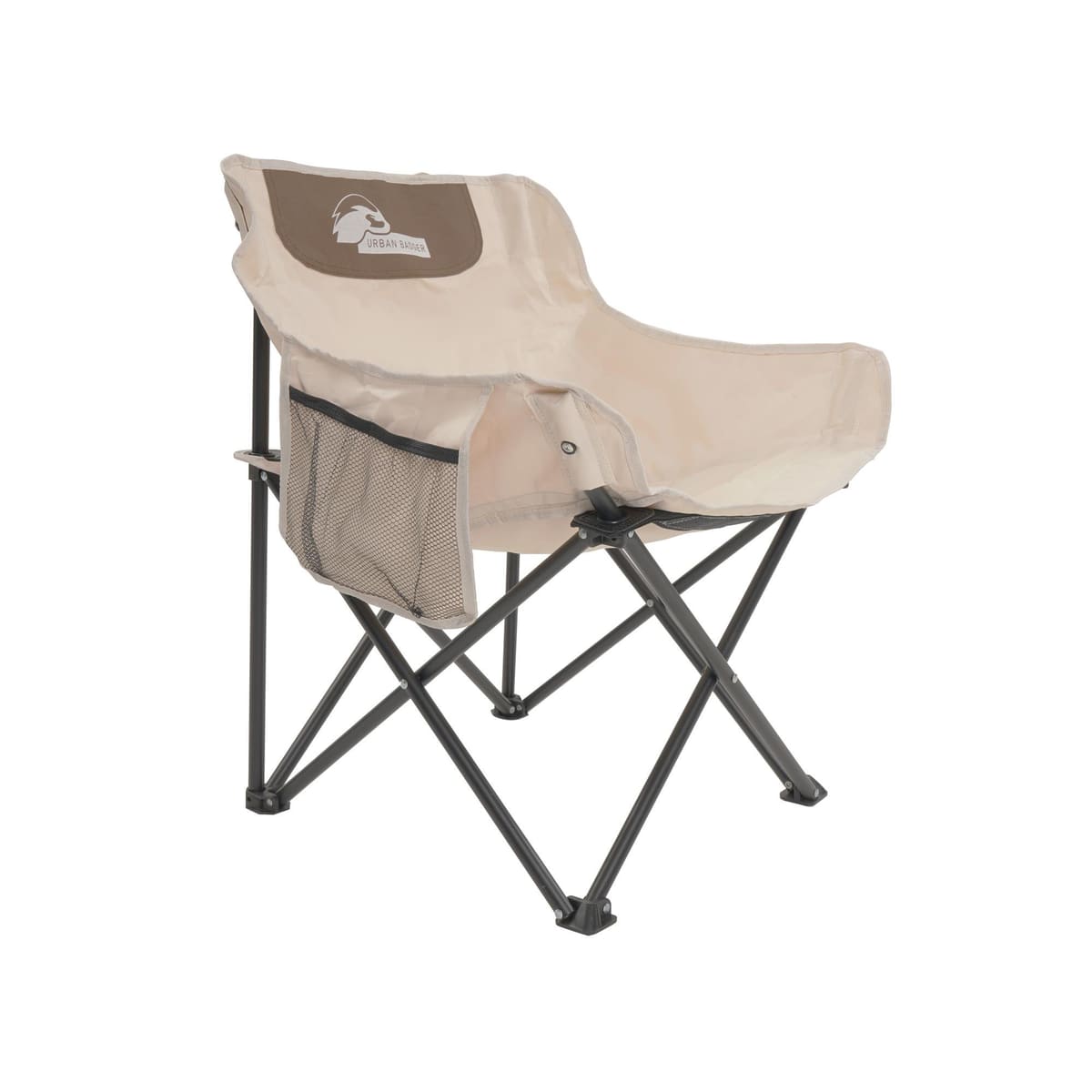 Nidavel chair with its side pocket